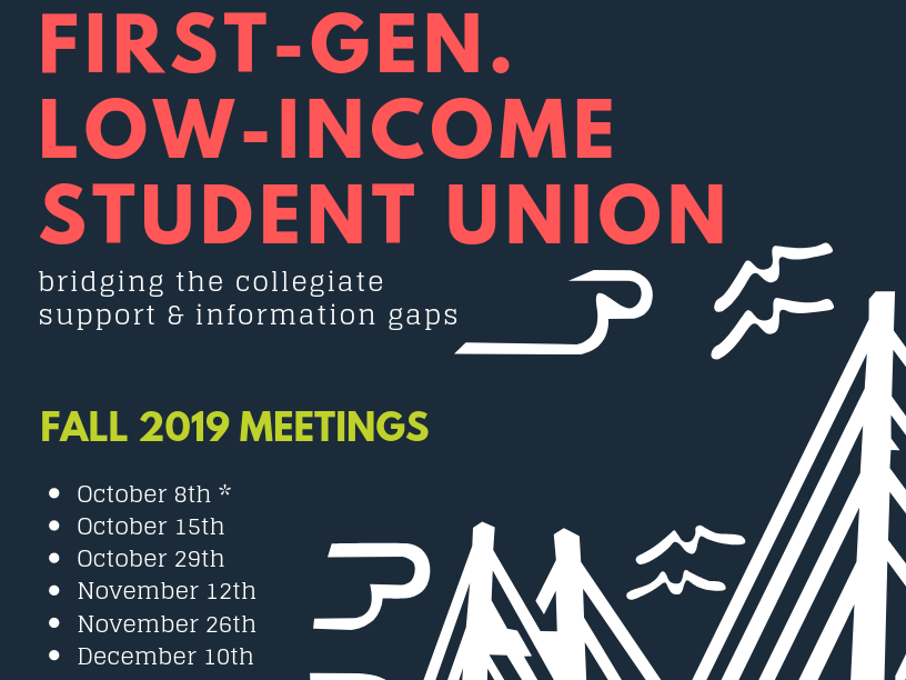 First Gen Low Income Student Union