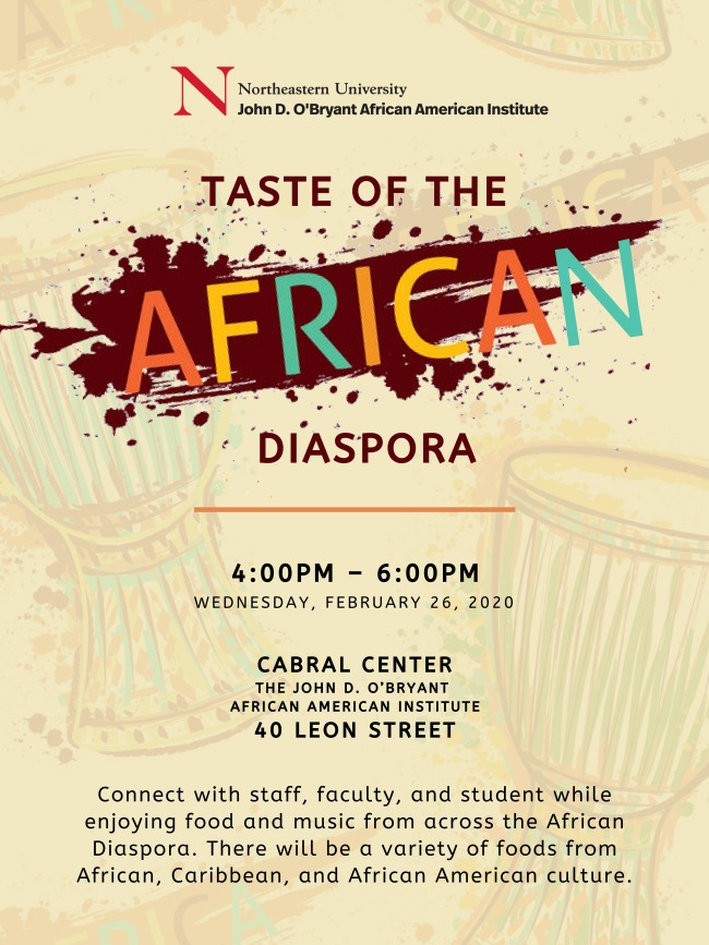 African Diaspora Flier